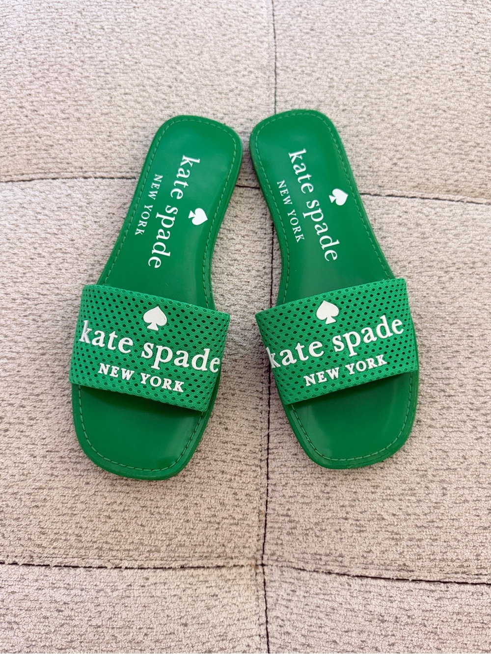 Kate Spade Peyton Slide Sandals Women’s Green Slides